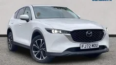 Pearl snowflake white Used 2022 Mazda CX-5 Edition SUV | £19,813 (Fair price)