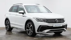 White Used 2022 VW Tiguan R-line SUV | £29,296 (Fair price)