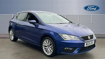 Blue Used 2019 Seat Leon SE Dynamic Hatchback | £10,992 (Fair price)