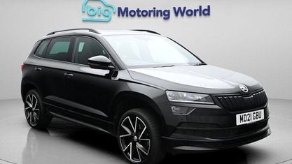 Used Skoda Karoq SportLine 150 HP (110 kW) 2021 Black SUV