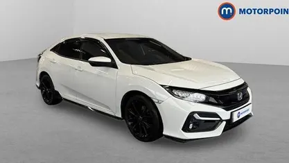 Used Honda Civic Sport 182 HP (133 kW) 2021 White Hatchback