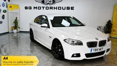 White Used 2015 BMW 520 M Sport Sedan | £12,495 (Fair price)