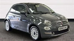 Grey Used 2019 Fiat 500 Lounge Hatchback | £8,190 (Fair price)