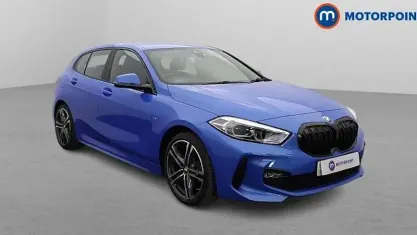 Used BMW 118 M Sport 140 HP (102 kW) 2021 Blue Hatchback