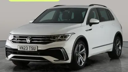 Used VW Tiguan R-line Edition 150 HP (110 kW) 2023 White SUV