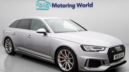 Silver Used 2018 Audi RS4 S-Line Estate | £32,700 (Fair price)
