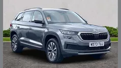 Graphite grey metallic Used 2024 Skoda Kodiaq SE Drive SUV | £29,251 (Fair price)