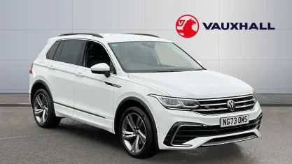 Used VW Tiguan R-line Edition 150 HP (110 kW) 2023 White SUV
