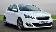 White Used 2016 Peugeot 308 Allure Hatchback | £6,995 (Fair price)