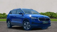 Energy blue Used 2022 Skoda Karoq SE Drive SUV | £22,495 (Fair price)