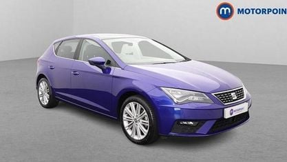 Usado Seat Leon XCELLENCE 125 HP (91 kW) 2016 Azul Citadino
