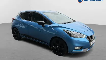 Used Nissan Micra 92 HP (67 kW) 2021 Blue Hatchback