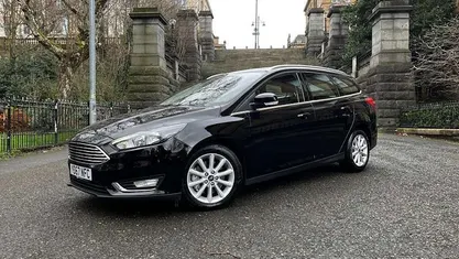 Used Ford Focus Titanium 150 HP (110 kW) 2017 Black Estate