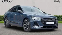 Blue Used 2022 Audi e-tron Sportback Black Edition SUV | £34,685 (Fair price)