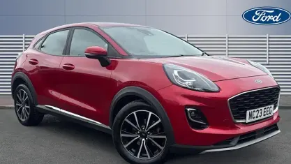 Used Ford Puma Titanium 125 HP (91 kW) 2023 Red SUV