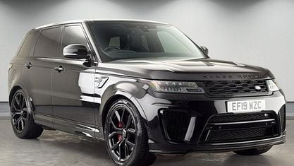 Używany Land Rover Range Rover Sport SVR 575 KM (422 kW) 2019 Czarny SUV