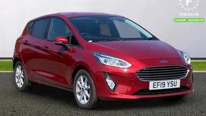 Used Ford Fiesta Zetec 101 HP (74 kW) 2019 Red Hatchback
