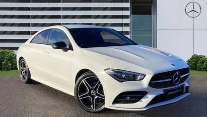 White Used 2022 Mercedes CLA180 Executive Sedan | £23,037 (Fair price)