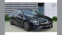 Cosmos black metallic Used 2021 Mercedes CLA180 AMG Line Premium Sedan | £21,555 (Fair price)