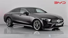 Ruby black Used 2018 Mercedes CLS350 AMG line Coupe | £25,320 (Fair price)