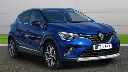 Usado Renault Captur Techno 91 HP (66 kW) 2023 Azul SUV
