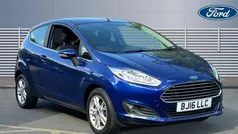 Blue Used 2016 Ford Fiesta Zetec Hatchback | £5,511 (Good price)