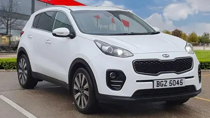 Used Kia Sportage 116 HP (85 kW) 2016 White SUV