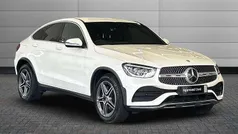 White Used 2019 Mercedes GLC220 AMG line Coupe | £26,550 (Fair price)