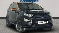 Black Used 2022 Ford Ecosport ST-Line SUV | £10,489 (Good price)