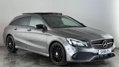 Grey Used 2018 Mercedes CLA220 Shooting Brake AMG line Estate | £13,700 (Fair price)