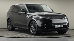 Santorini black Used 2023 Land Rover Range Rover Sport SE SUV | £68,000 (Fair price)