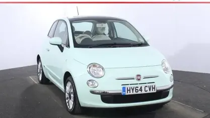 Usado Fiat 500 Lounge 69 CV (50 kW) 2014 Verde Utilitario
