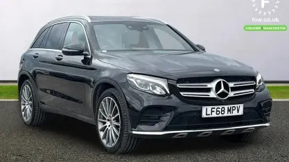 Used Mercedes GLC250 AMG Line Premium 204 HP (150 kW) 2018 Black SUV