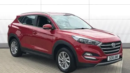 Used Hyundai Tucson SE 177 HP (130 kW) 2016 Red SUV