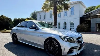 Used Mercedes C43 AMG Premium 390 HP (286 kW) 2018 Silver Sedan
