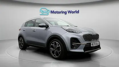 Used Kia Sportage GT-Line S 136 HP (100 kW) 2020 Silver SUV