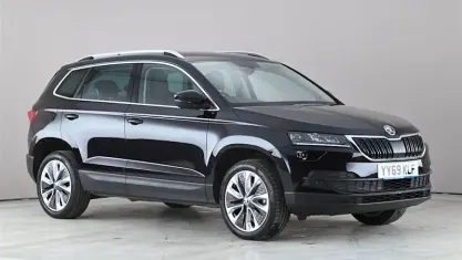 Używany Skoda Karoq SE L 116 KM (85 kW) 2020 Czarny SUV
