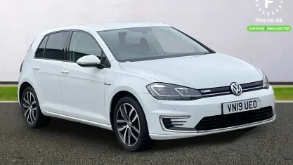 Used VW e-Golf 99 kW (135 HP) 2019 White Hatchback