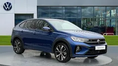 Reef blue metallic Used 2024 VW Taigo R-line SUV | £23,495 (Fair price)