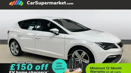 Used Seat Leon FR 150 HP (110 kW) 2018 White Hatchback