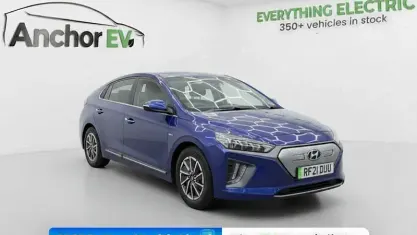 Second-hand Hyundai Ioniq Premium SE 100 kW (136 CP) 2021 Albastru Hatchback
