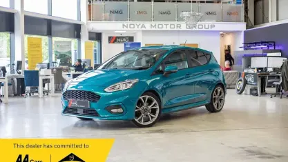 Used Ford Fiesta ST-Line X 140 HP (102 kW) 2018 Blue Hatchback
