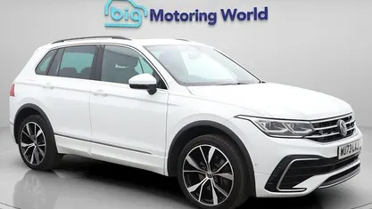 Used VW Tiguan R-line 245 HP (180 kW) 2023 White SUV