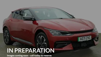 Usado Kia EV6 GT-Line 167 kW (228 HP) 2022 Vermelho SUV