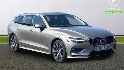 Used Volvo V60 Inscription 150 HP (110 kW) 2019 Grey Estate