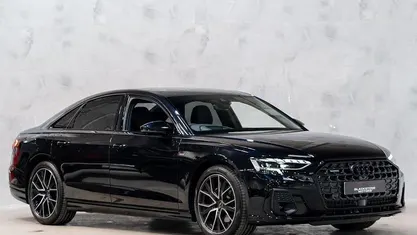 New Audi A8 Black Edition 286 HP (210 kW) 2025 Black Sedan