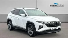 Clear white gloss Used 2021 Hyundai Tucson Premium SUV | £15,750 (Fair price)