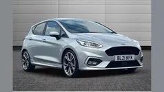 Silver Used 2021 Ford Fiesta ST-Line X Hatchback | £13,490 (Fair price)