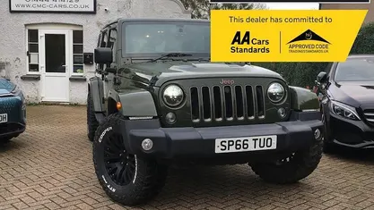 Used 2016 Jeep Wrangler SUV | £28,990 (Fair price)