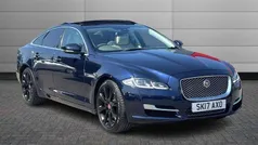 Dark sapphire Used 2017 Jaguar XJ Premium Luxury Sedan | £16,490 (Fair price)